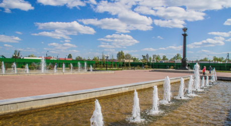 Площадь Воинской славы города Козельск